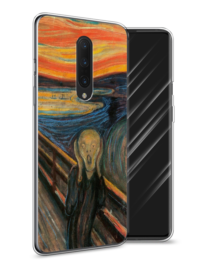 

Чехол Awog на OnePlus 8 / ВанПлас 8 "Крик", Оранжевый;синий;серый, 151250-9