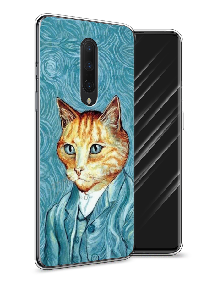 

Чехол Awog на OnePlus 8 / ВанПлас 8 "Кот Ван Гог", Голубой;коричневый, 151250-2