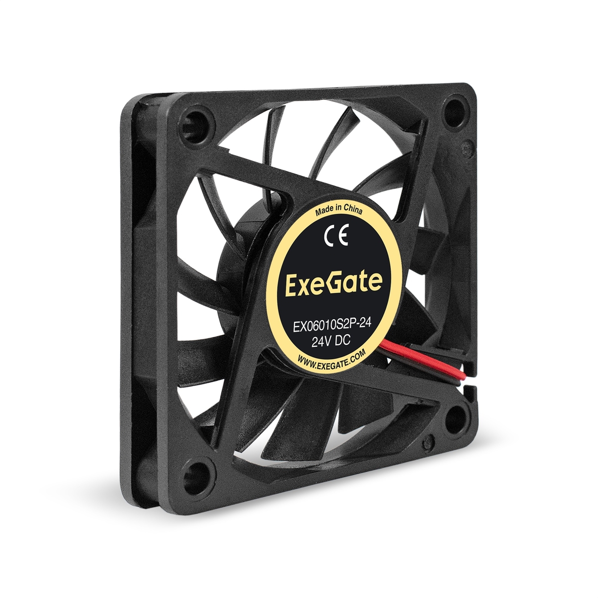 

Корпусной вентилятор ExeGate 24В DC ExeGate EX06010S2P-24 (EX295203RUS), 24В DC ExeGate EX06010S2P-24