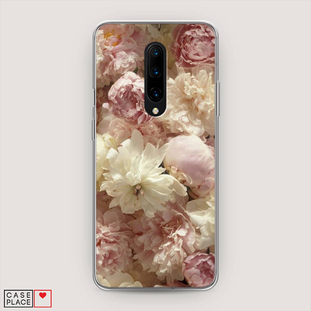 

Чехол Awog на OnePlus 8 / ВанПлас 8 "Пионы светлые", Бежевый;коричневый, 151250-8