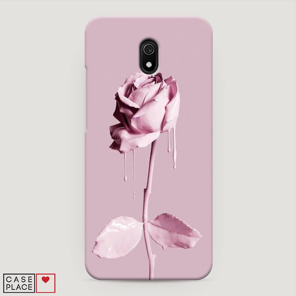 

Пластиковый чехол "Роза в краске" на Xiaomi Redmi 8A, 37220-6