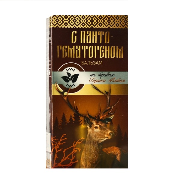 Бальзам безалкогольный «С пантогематогеном» 250 мл