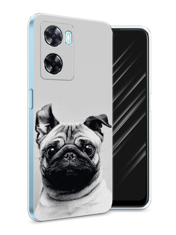 

Чехол Awog на OnePlus Nord N20 SE "Ушастый мопс", Серый, 153450-1