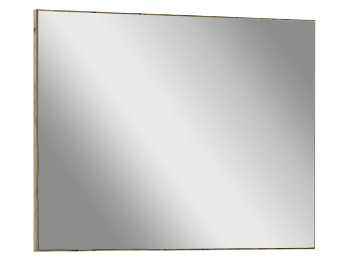Настенное зеркало Стендмебель Феста Дуб Крафт серый