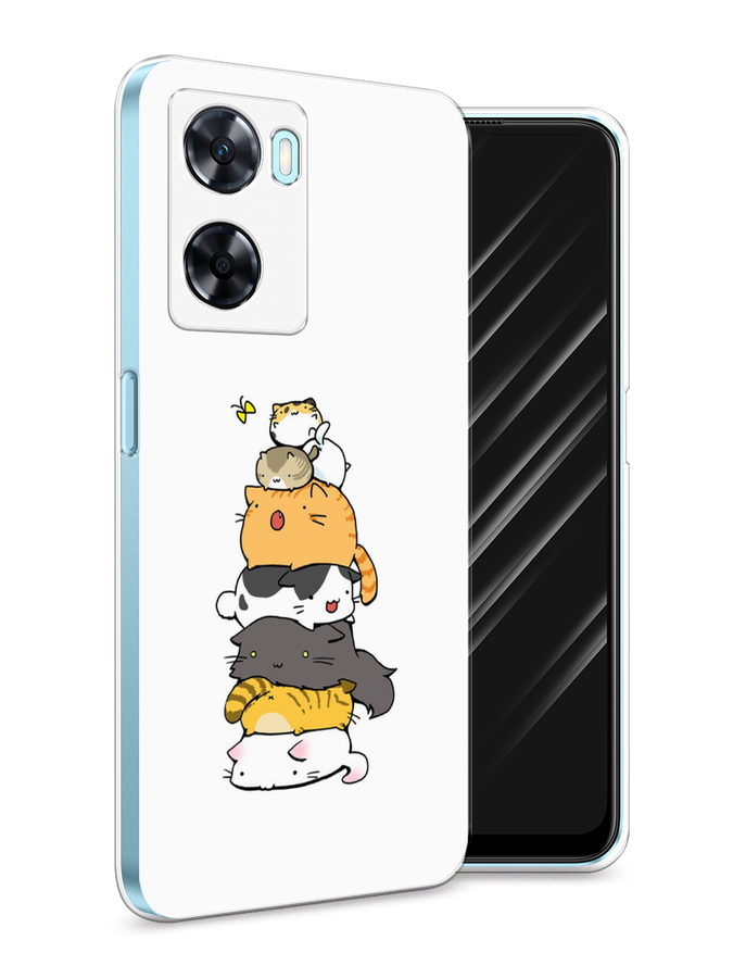 

Чехол Awog на OnePlus Nord N20 SE "Бутерброд из котиков", Коричневый;белый;серый, 153450-10