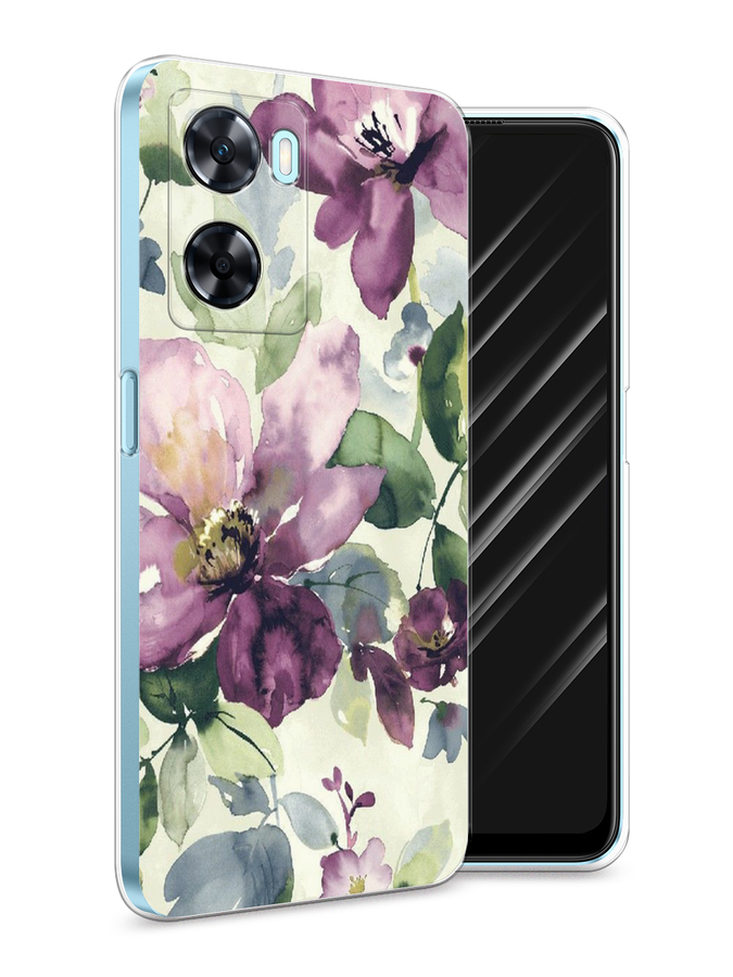 

Чехол Awog на OnePlus Nord N20 SE "Сиреневые цветы-акварель", Фиолетовый, 153450-10