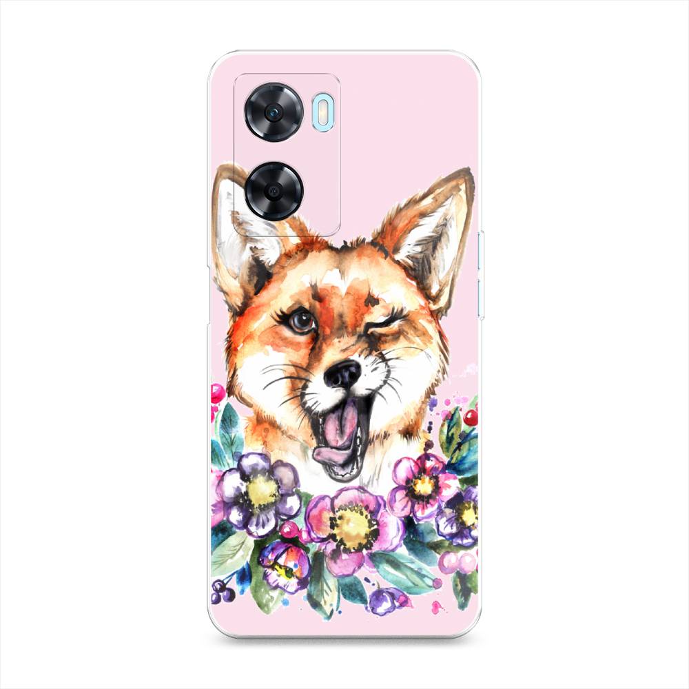 

Чехол Awog на OnePlus Nord N20 SE "Подмигивающая лиса", Оранжевый, 153450-10
