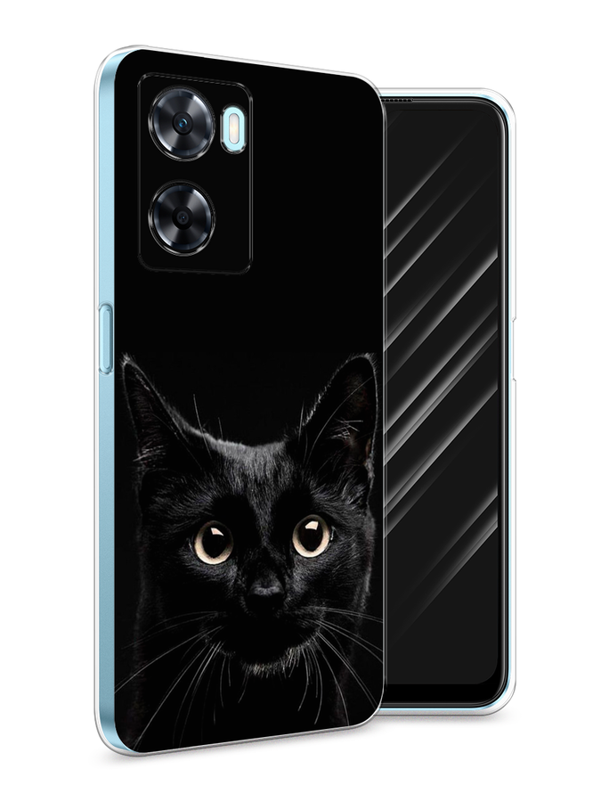 

Чехол Awog на OnePlus Nord N20 SE "Добрый кот", Черный, 153450-1