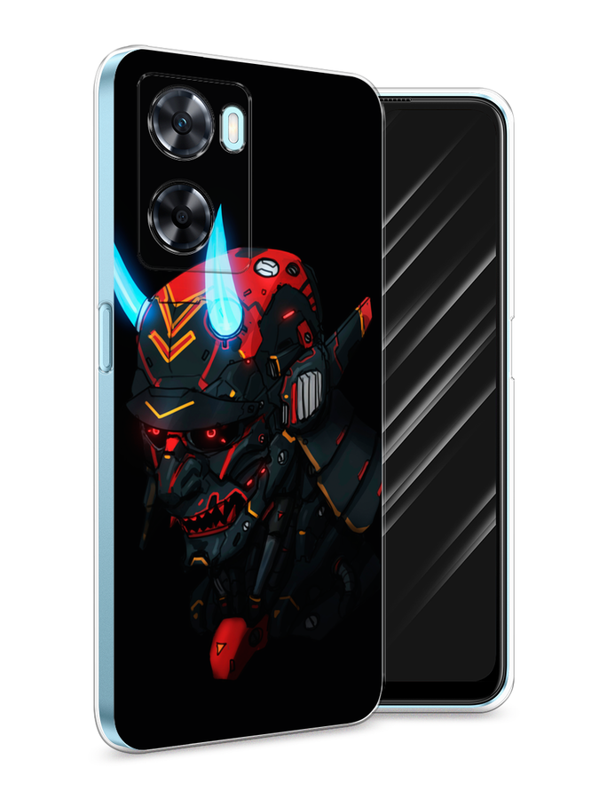 

Чехол Awog на OnePlus Nord N20 SE "Неоновый самурай", Черный;красный;голубой, 153450-6