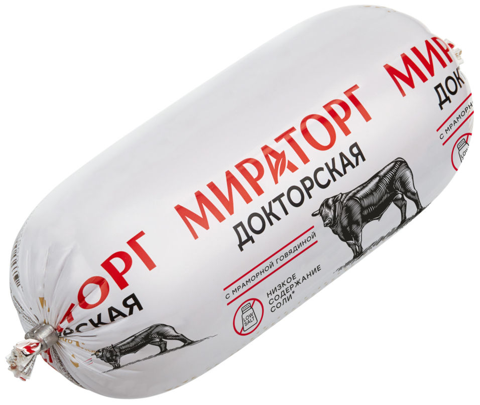 

Колбаса Мираторг Докторская с мраморной говядиной 450 г