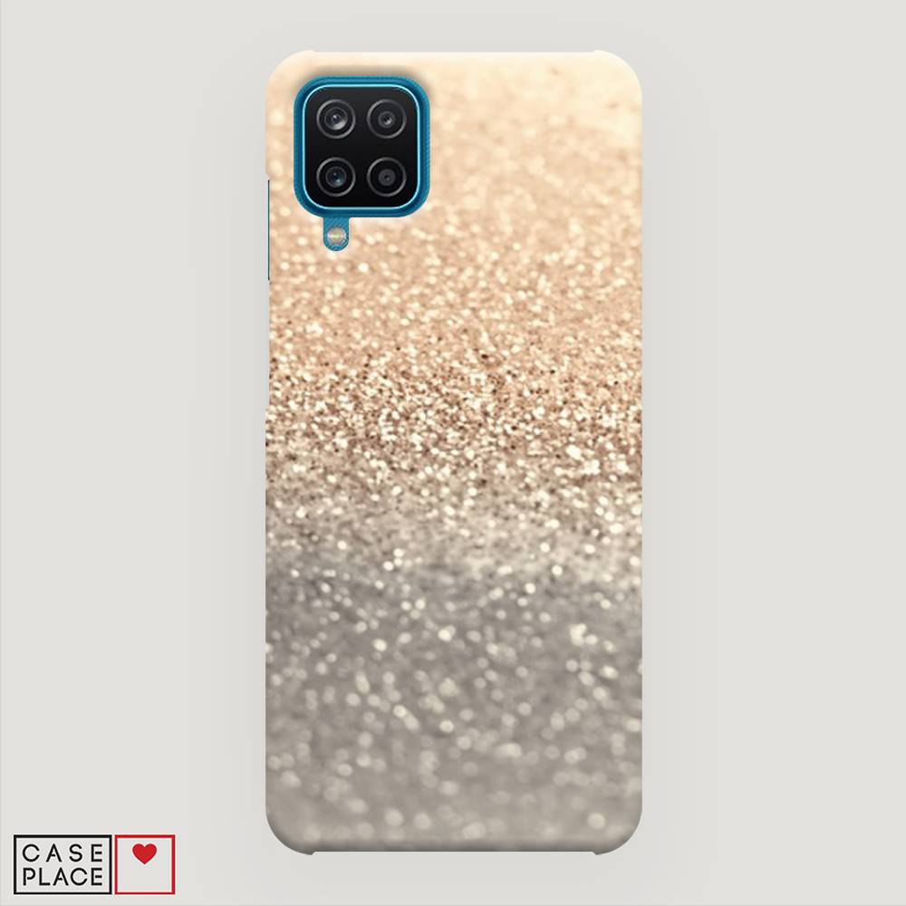 

Пластиковый чехол "Песок золотой рисунок" на Samsung Galaxy A12