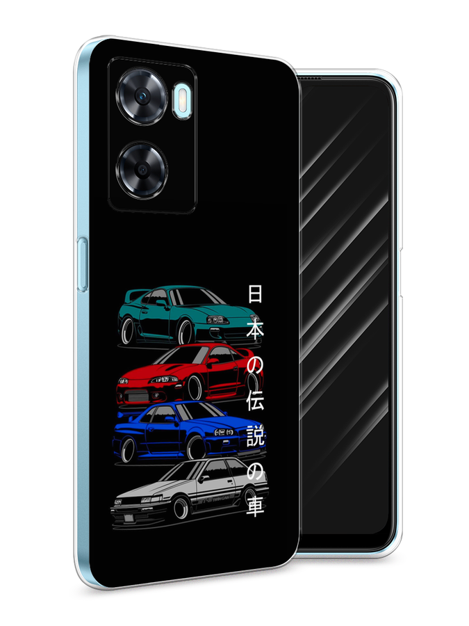 

Чехол Awog на OnePlus Nord N20 SE "JDM Legend cars", Зеленый;красный;синий, 153450-5