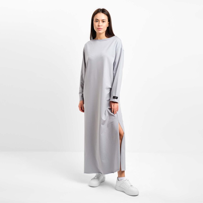 

Платье женское MIST 000773654 серое L-XL, Серый, 000773654