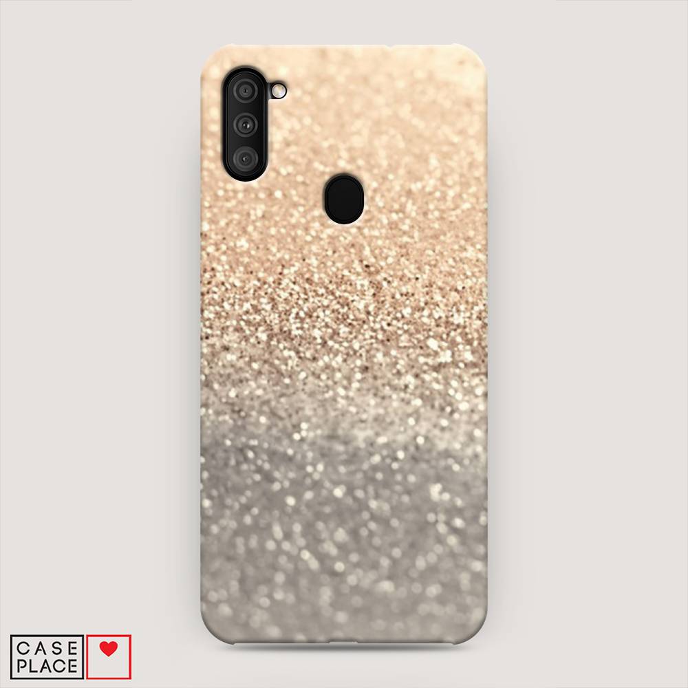 

Пластиковый чехол "Песок золотой рисунок" на Samsung Galaxy A11