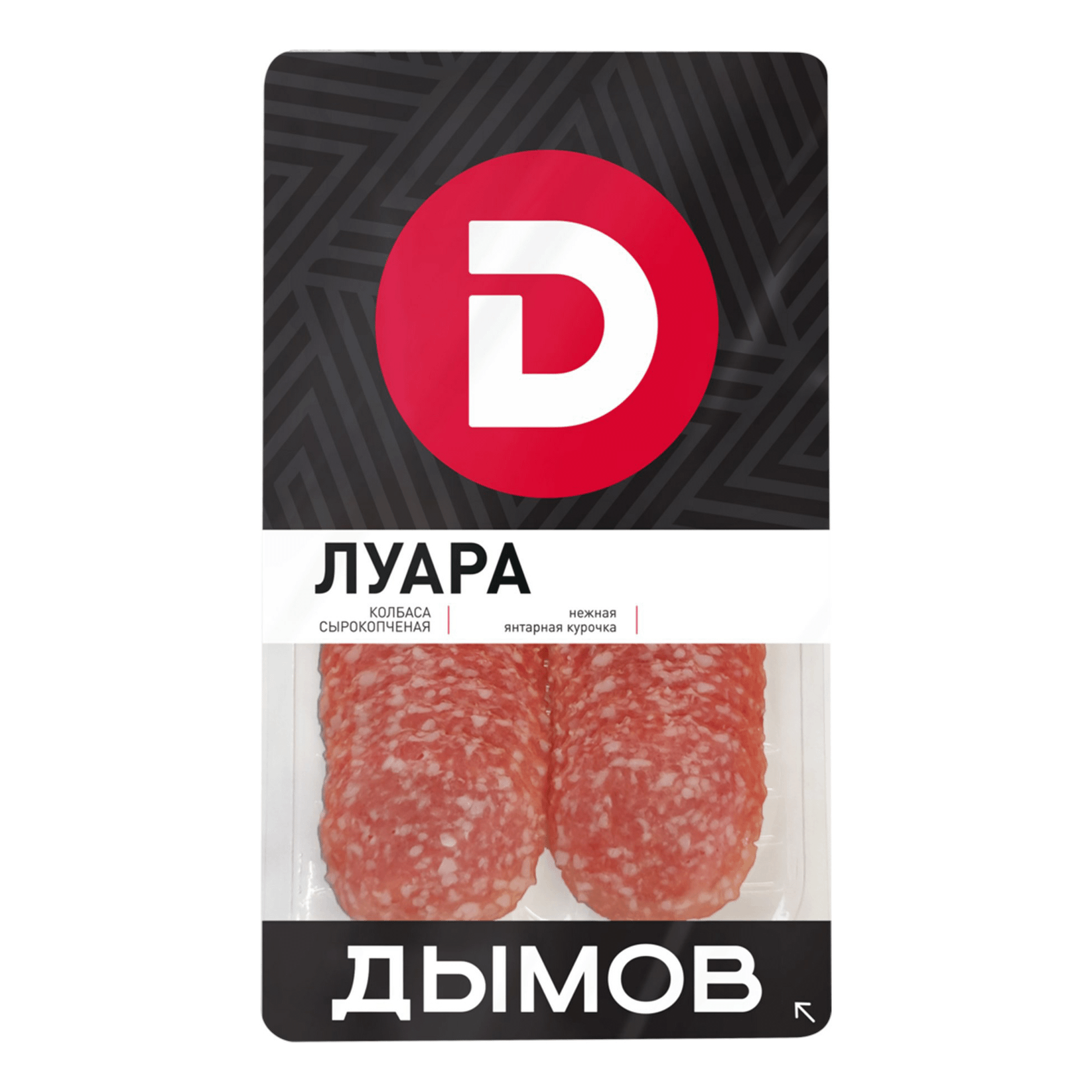

Колбаса Дымов сырокопченая Луара 90 г