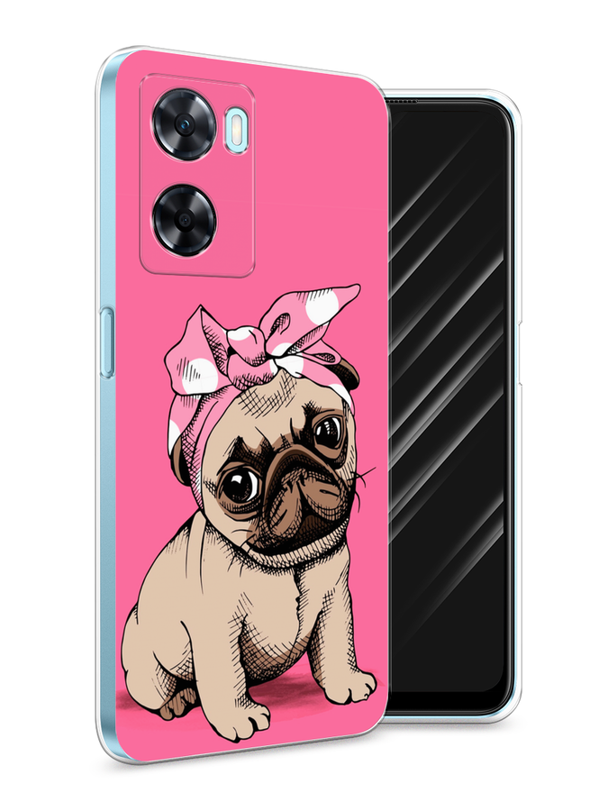 

Чехол Awog на OnePlus Nord N20 SE "Dog Pin-Up", Розовый;бежевый, 153450-2