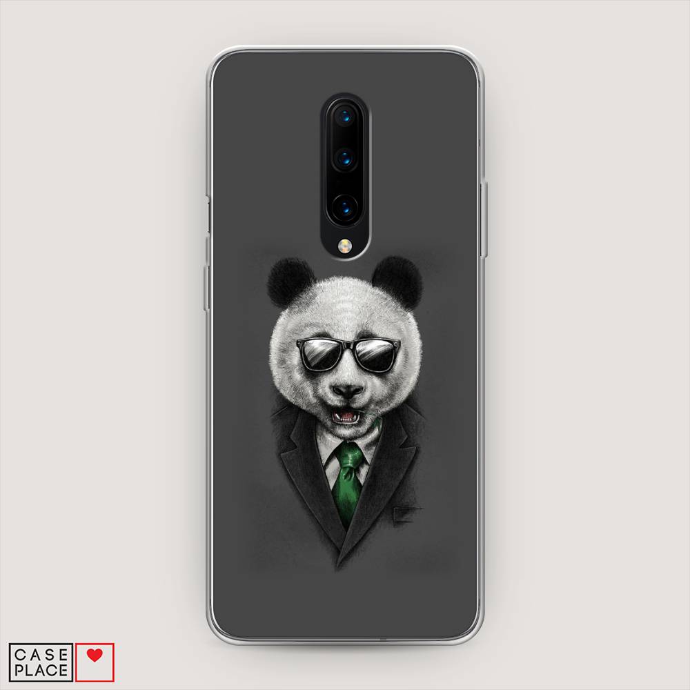 Чехол Awog на OnePlus 8 / ВанПлас 8 Деловая панда