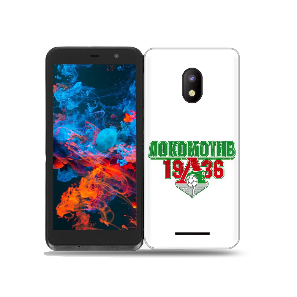 

Чехол MyPads Tocco для BQ 5045L Wallet ФК локомотив 1936, Прозрачный, Tocco