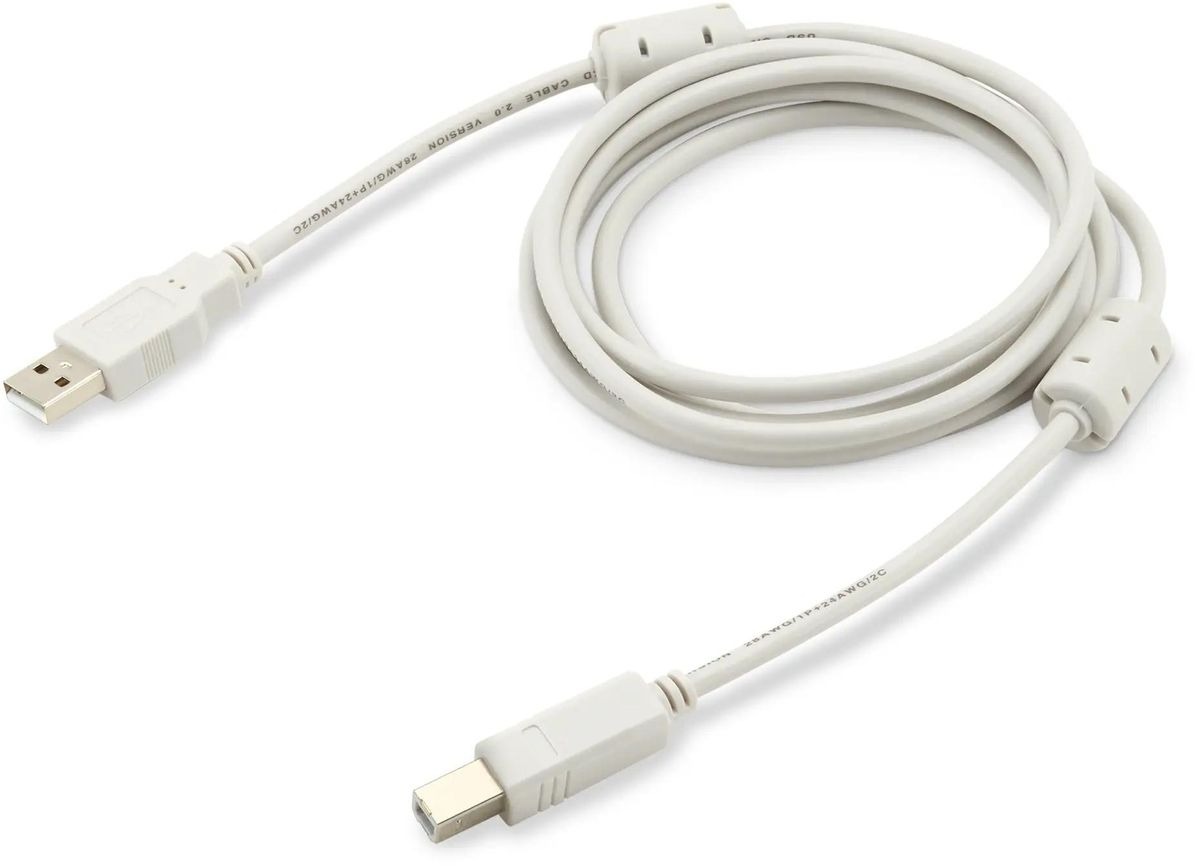 

Кабель USB2.0 Buro USB Am - USB Bm, ферритовый фильтр , 1.8м, серый usb2.0-am/bm-1.8m-, Кабель USB2.0 Buro USB A(m) - USB B(m), ферритовый фильтр , 1.8м, серый [usb2.0-am/bm-1.8m-mg]
