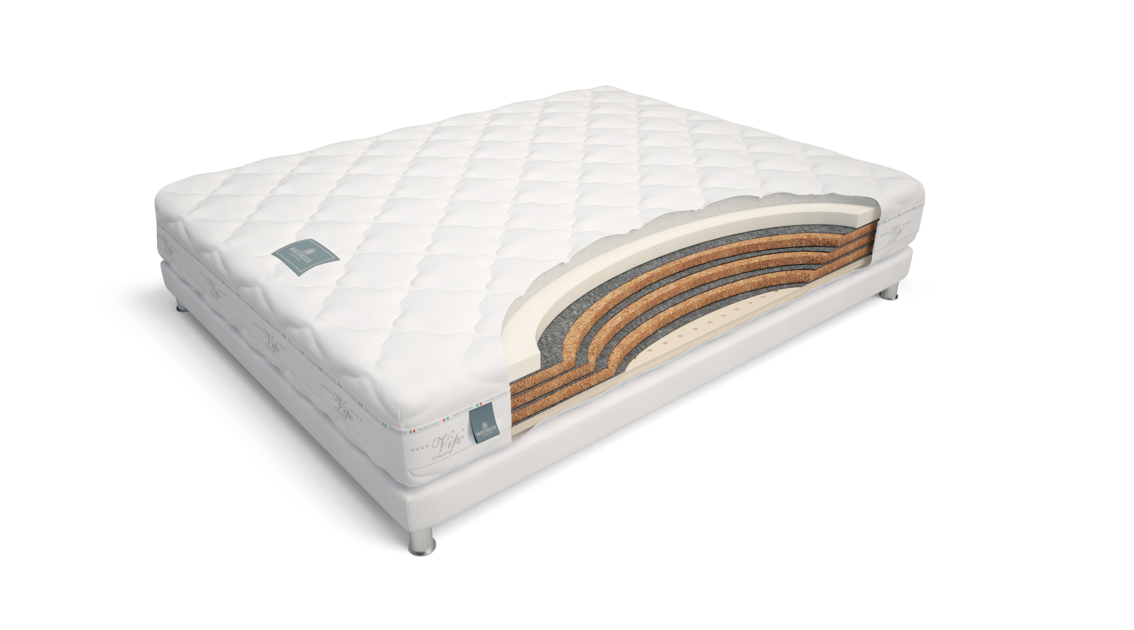 

Матрас Materlux Garda 90х195, Белый, Garda