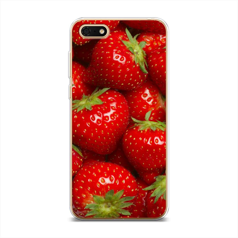 

Чехол Awog на Honor 7A Prime "Клубника", Красный;зеленый, 6105850-10