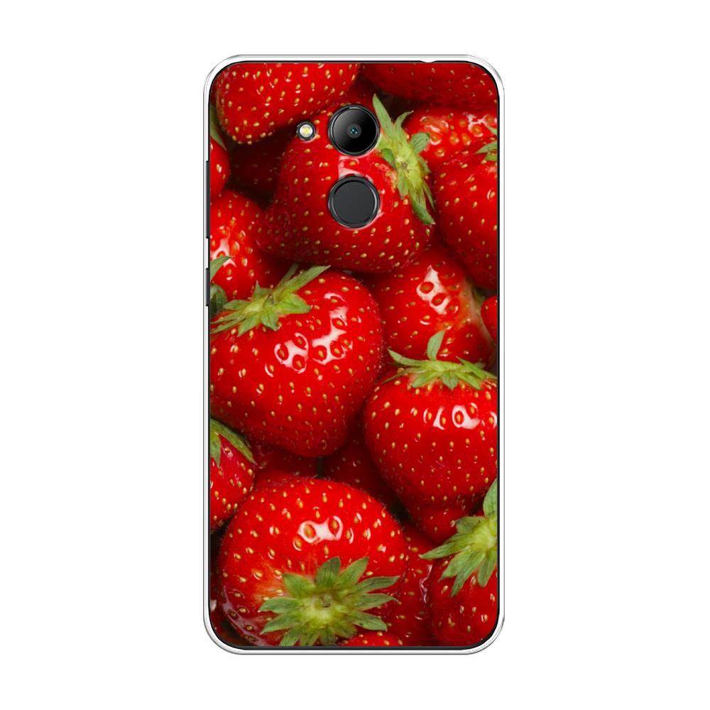 

Чехол Awog на Honor 6C Pro "Клубника", Красный;зеленый, 63850-10