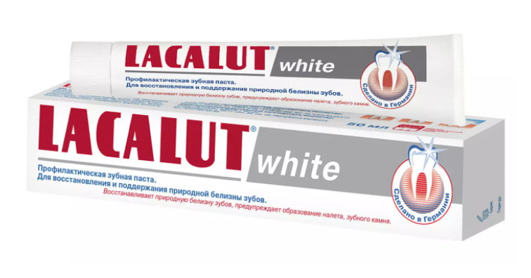 

Лакалют White, зубная паста 65 мл