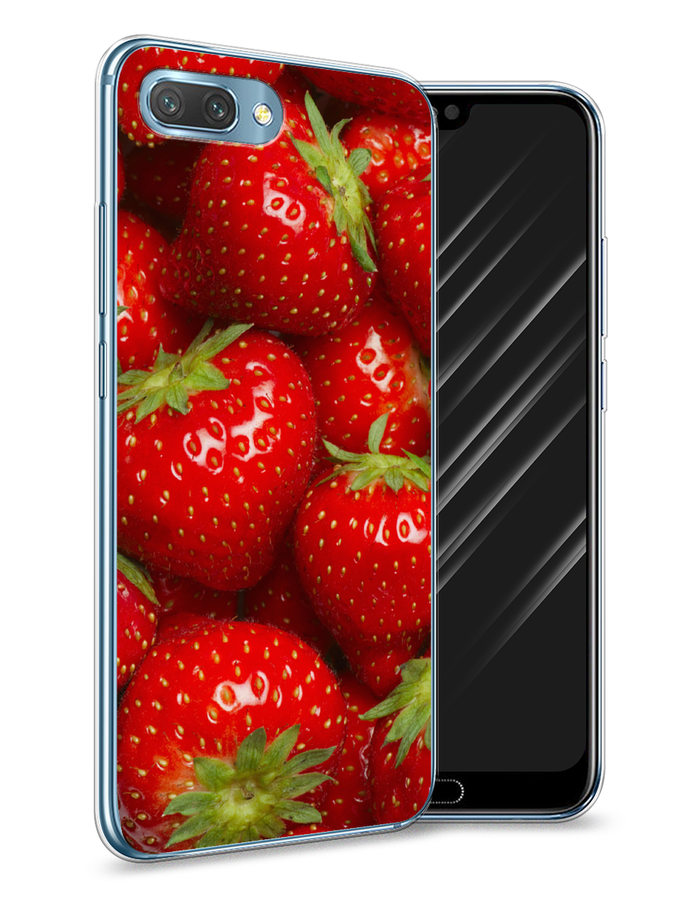 

Чехол Awog на Honor 10 "Клубника", Красный;зеленый, 65350-10