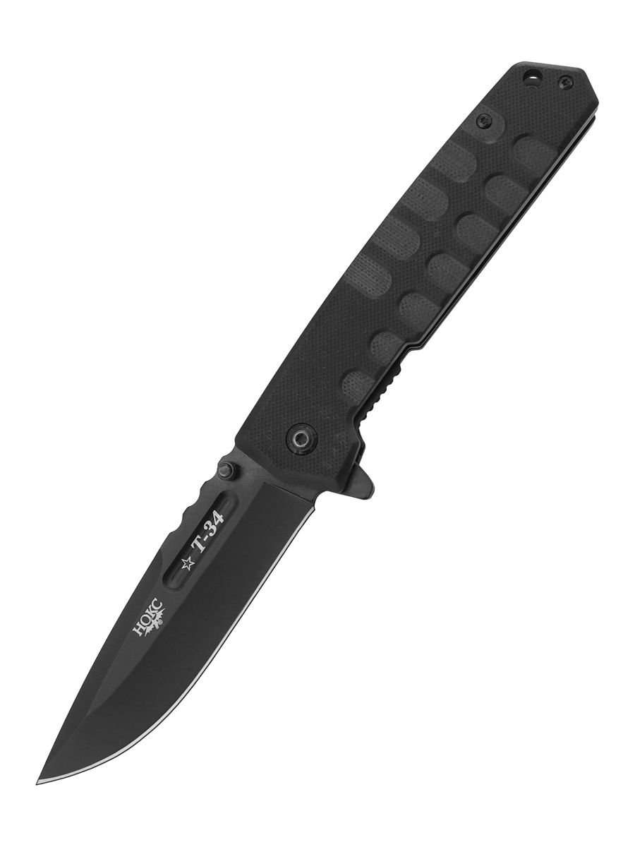 Нож складной НОКС Т-34 323-480401, карманный фолдер, сталь AUS8