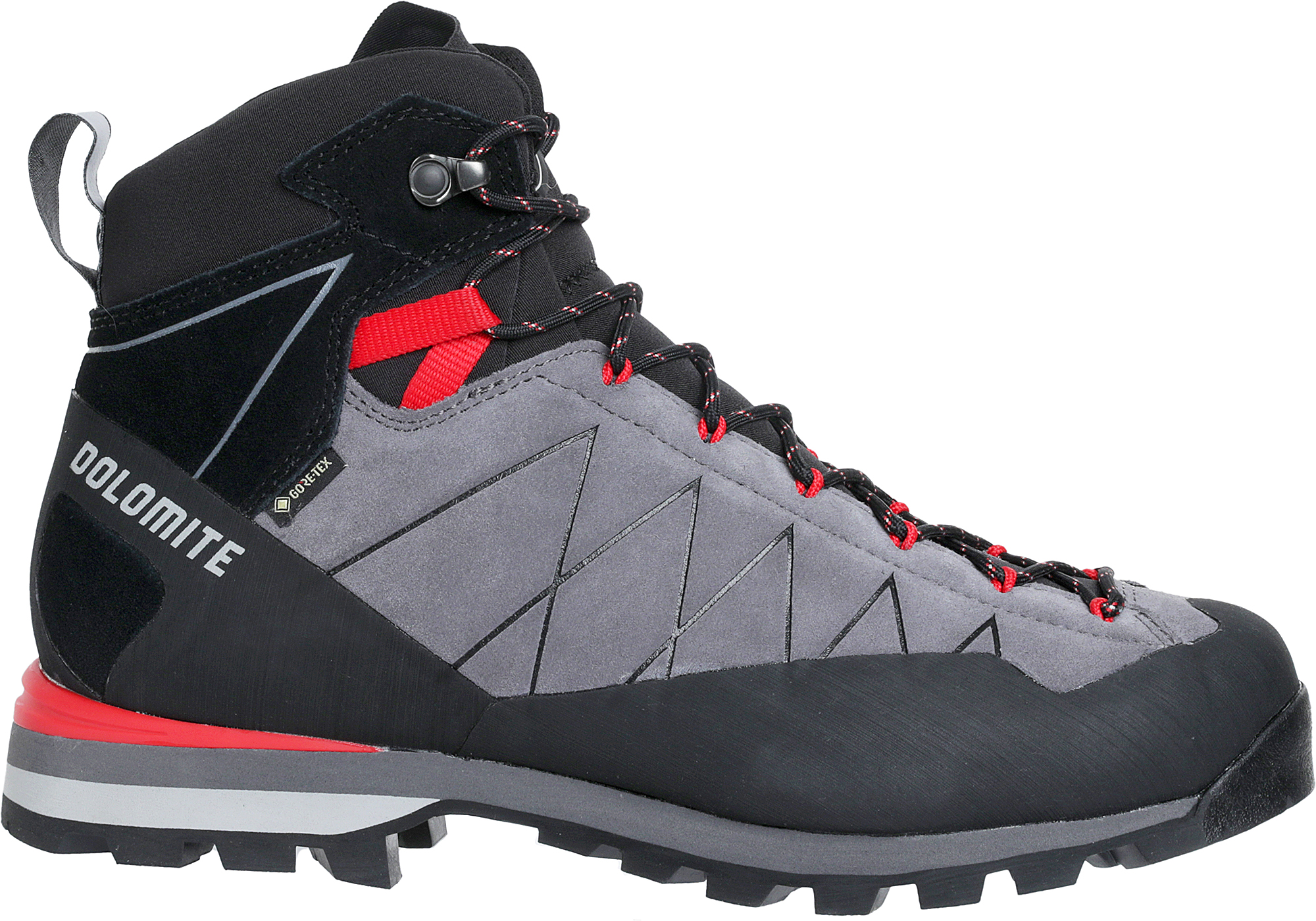 

Ботинки Dolomite Crodarossa Hi Gtx 2.0 Gunmetal Grey/Fiery Red (Uk:11), Серый;красный, Crodarossa Hi GTX 2.0