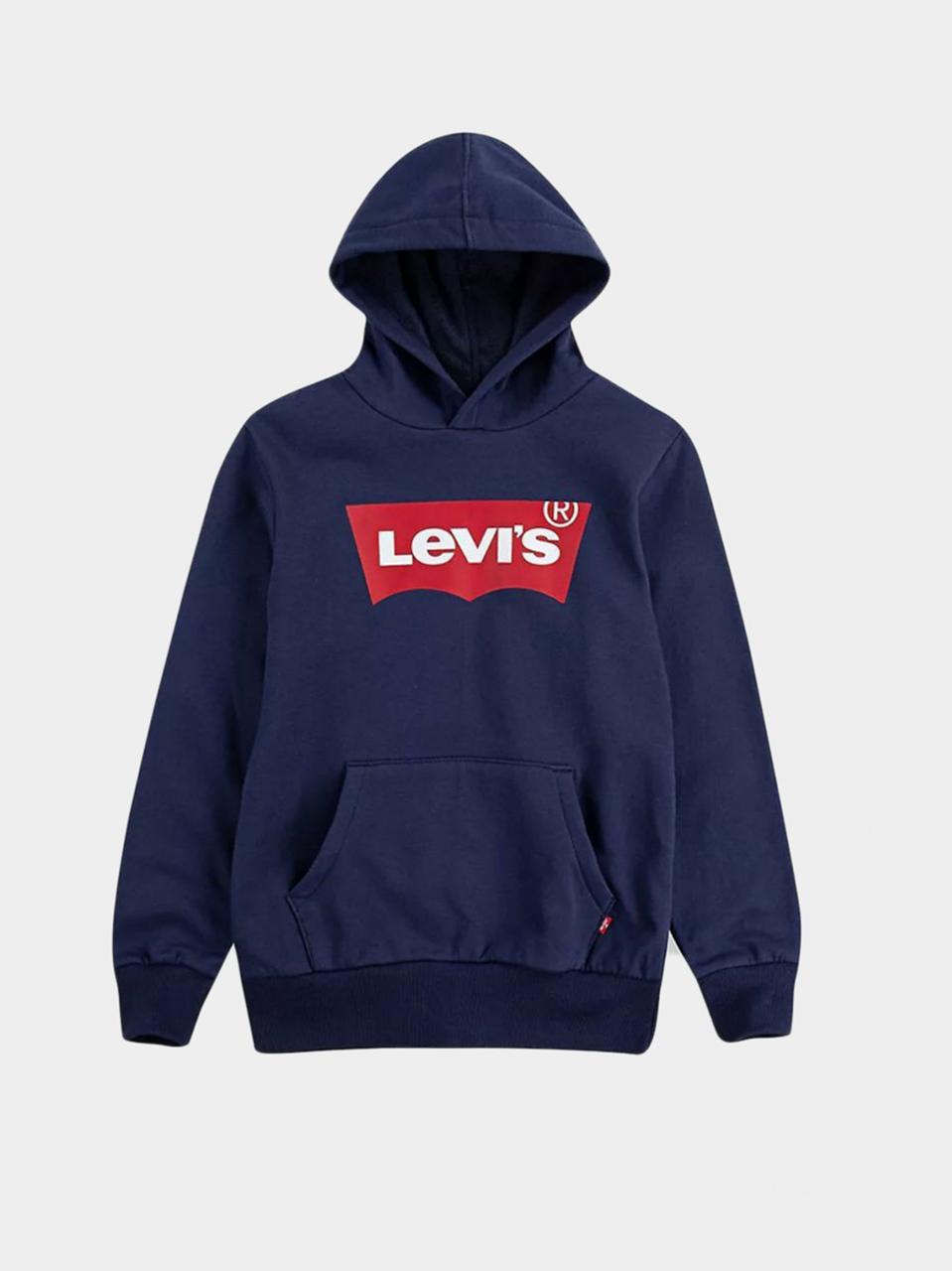 Худи Levi’s Kids для мальчиков, синее-C8D, размер EU 16A, RU 176, 9E8778, 1 шт.