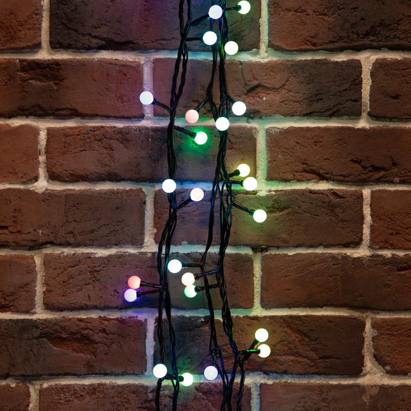 

Световая гирлянда новогодняя Neon-Night Нить 1029823 20 м разноцветный/RGB, Нить