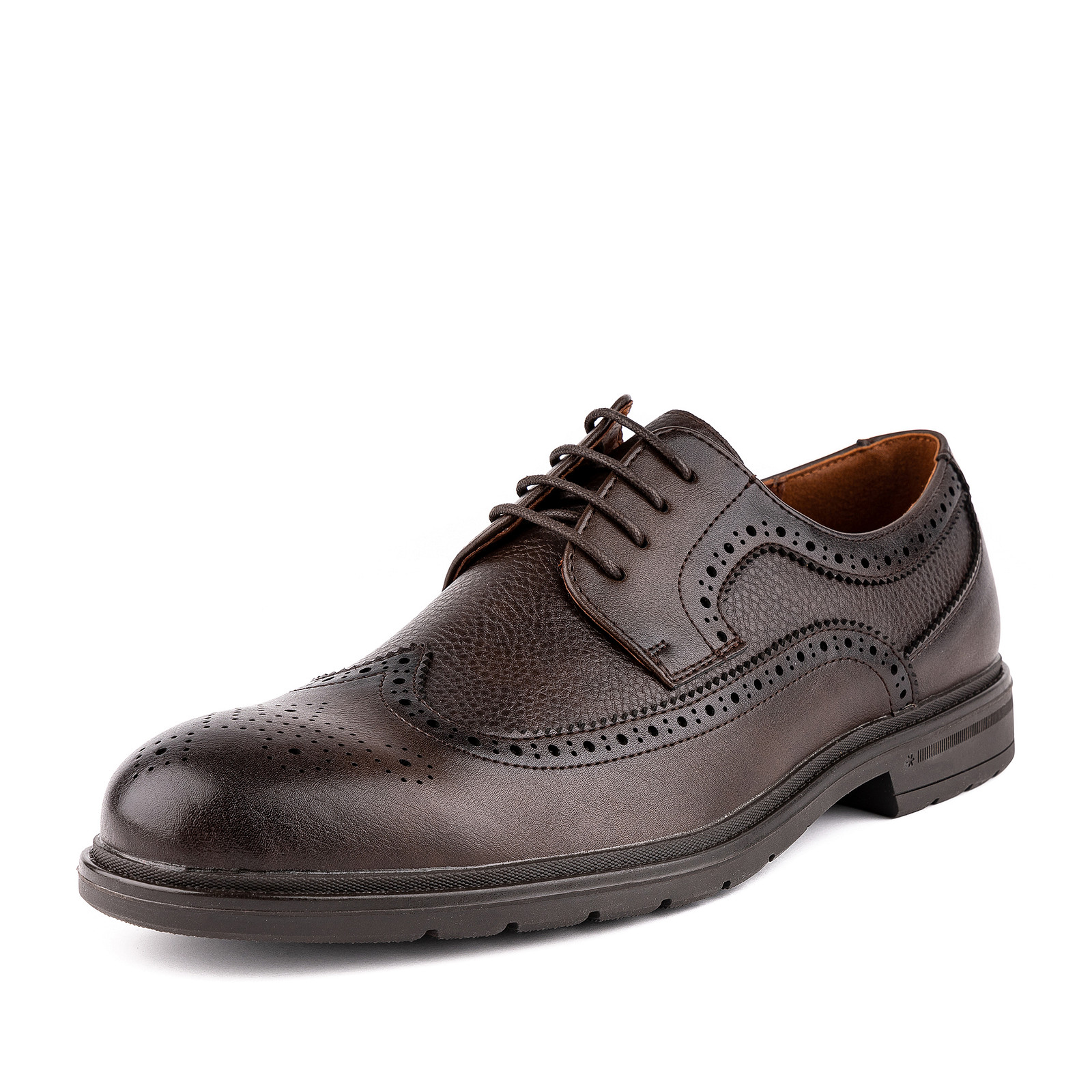 

Туфли мужские INSTREET 58-32MV-712SK коричневые 41 RU, Коричневый, 58-32MV-712SK