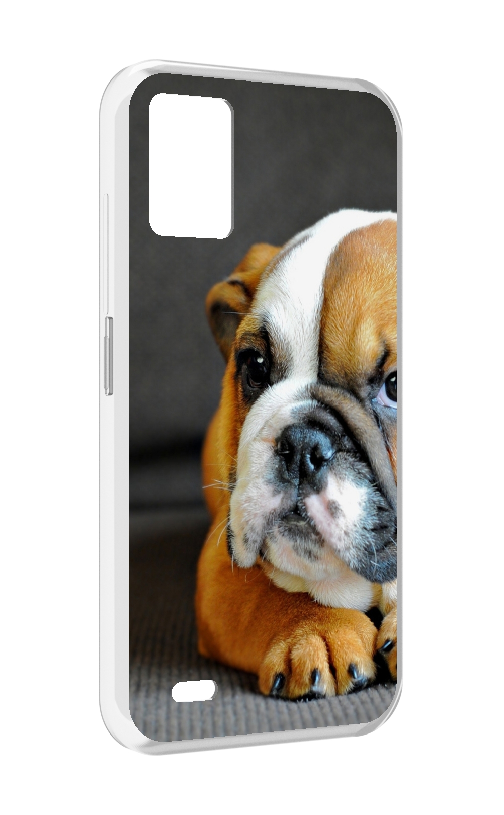 

Чехол MyPads англиискии бульдор для UMIDIGI Bison 1, Прозрачный, Tocco