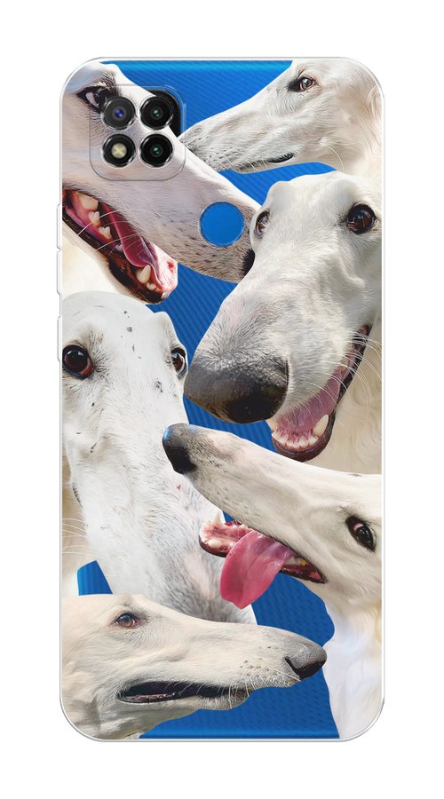 

Чехол на Xiaomi Redmi 9C "Собака с длинным носом", Белый;бежевый;розовый, 39050-1