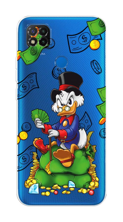 

Чехол на Xiaomi Redmi 9C "Scrooge Richness", Черный;синий;зеленый, 39050-1