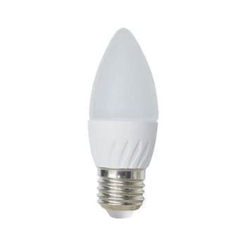 фото Лампа светодиодная ecola light candle led 6,0w 220v e27 2700k свеча 100x37, c7tw60elc