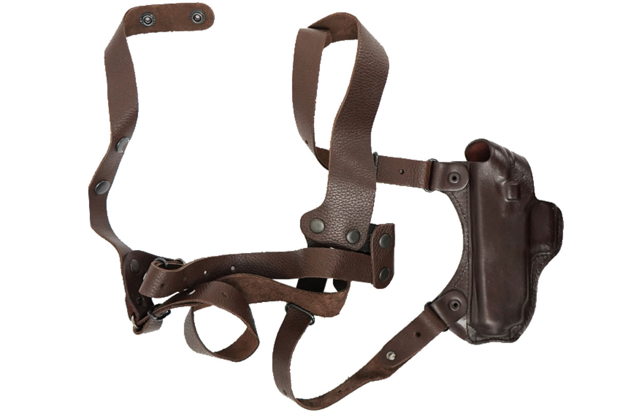 

Кобура Holster наплечная, модель ТМ для SIG Sauer P226 (коричневый, кожа)