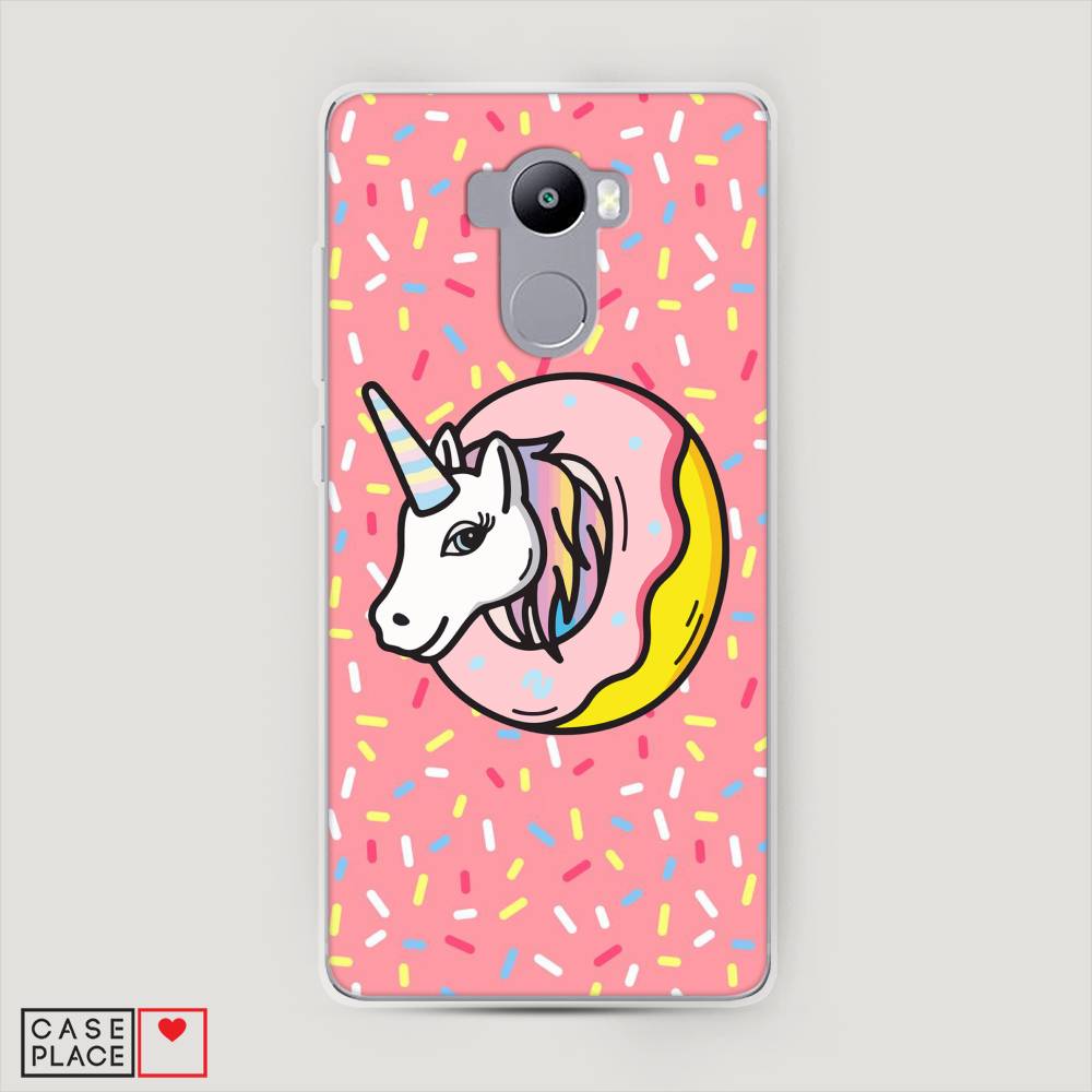 

Пластиковый чехол "Единорог в пончике" на Xiaomi Redmi 4