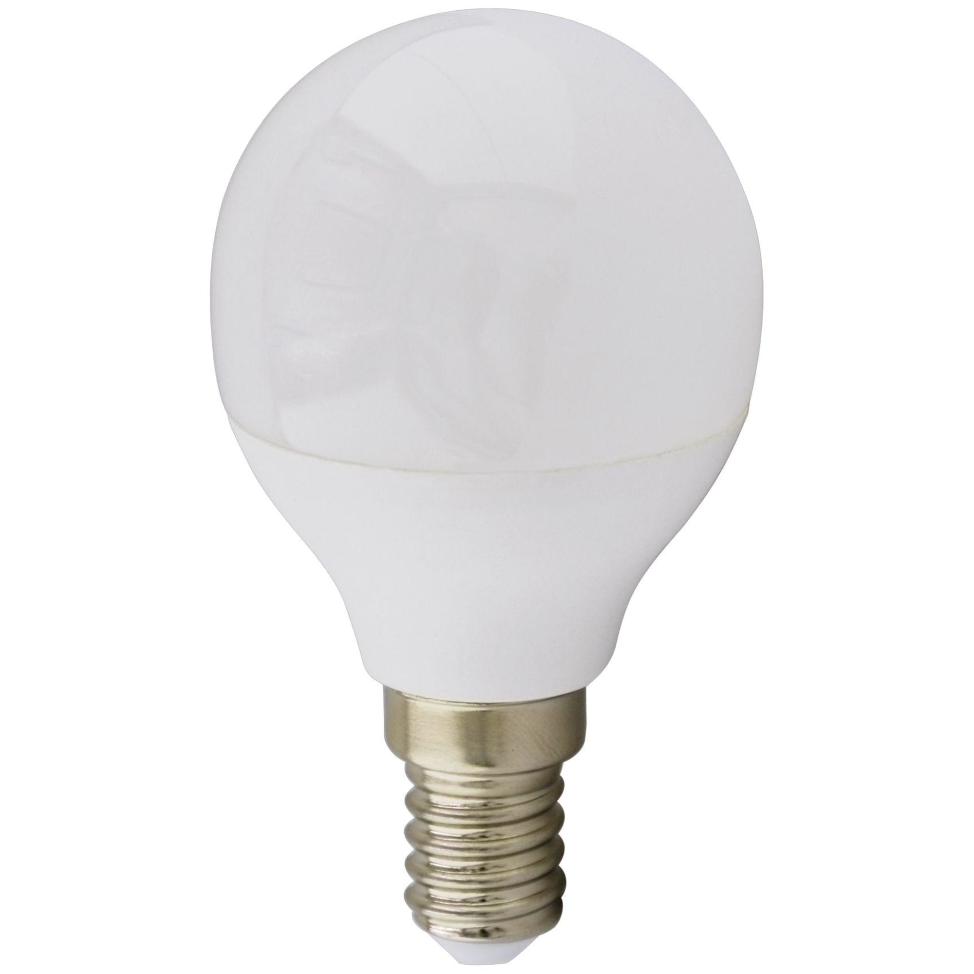 фото Лампа светодиодная ecola globe led premium 5,4w g45 220v e14 2700k шар 77x45, k4qw54elc