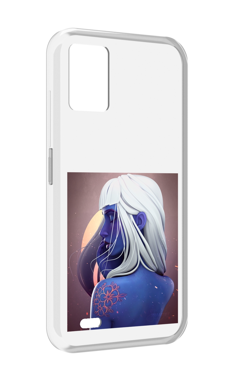 

Чехол MyPads аватар-с-цветком для UMIDIGI Bison 1, Прозрачный, Tocco