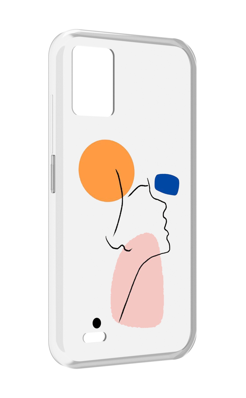 

Чехол MyPads абстракция девушки женский для UMIDIGI Bison 1, Прозрачный, Tocco