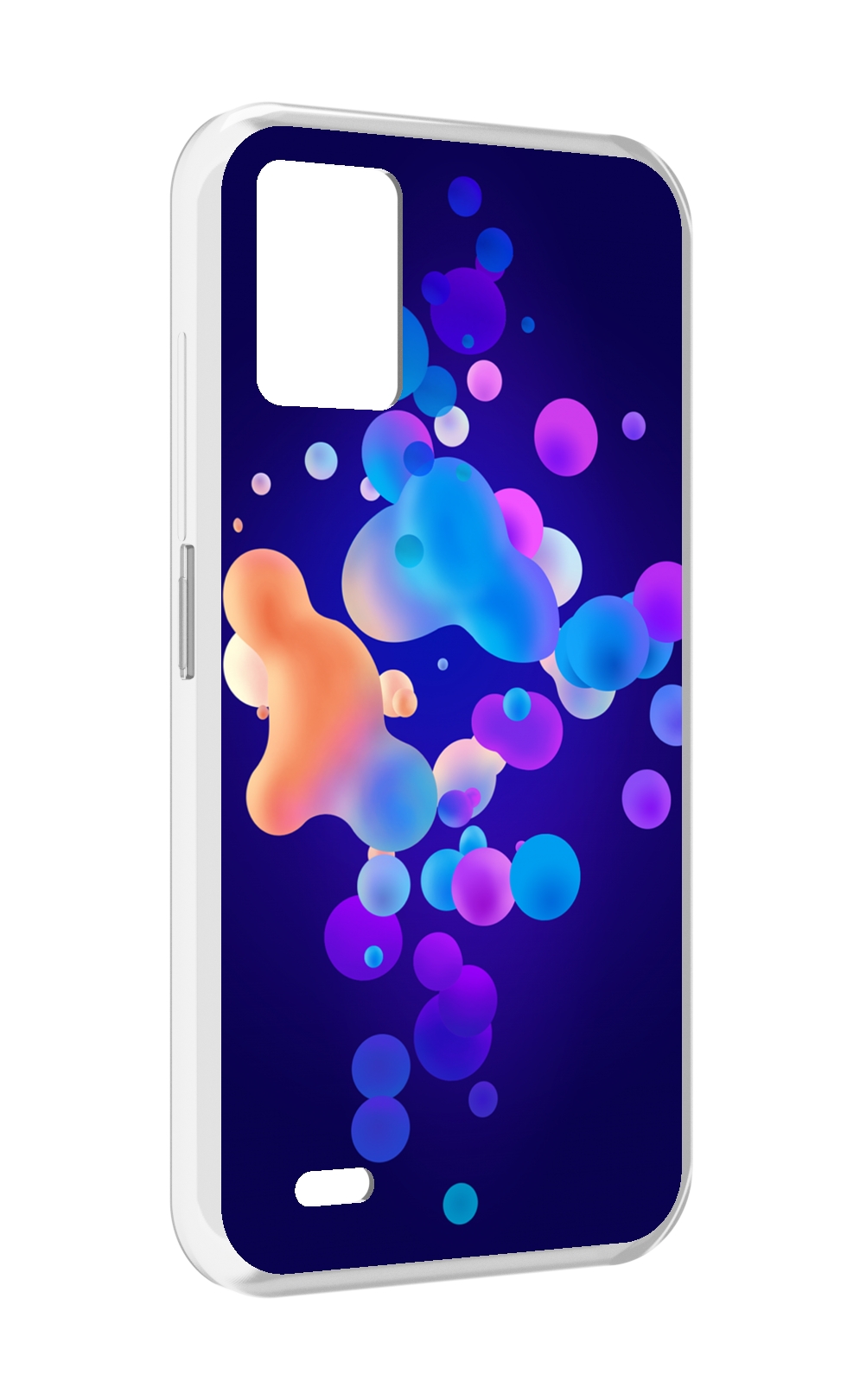

Чехол MyPads абстрактные-пузырьки для UMIDIGI Bison 1, Прозрачный, Tocco