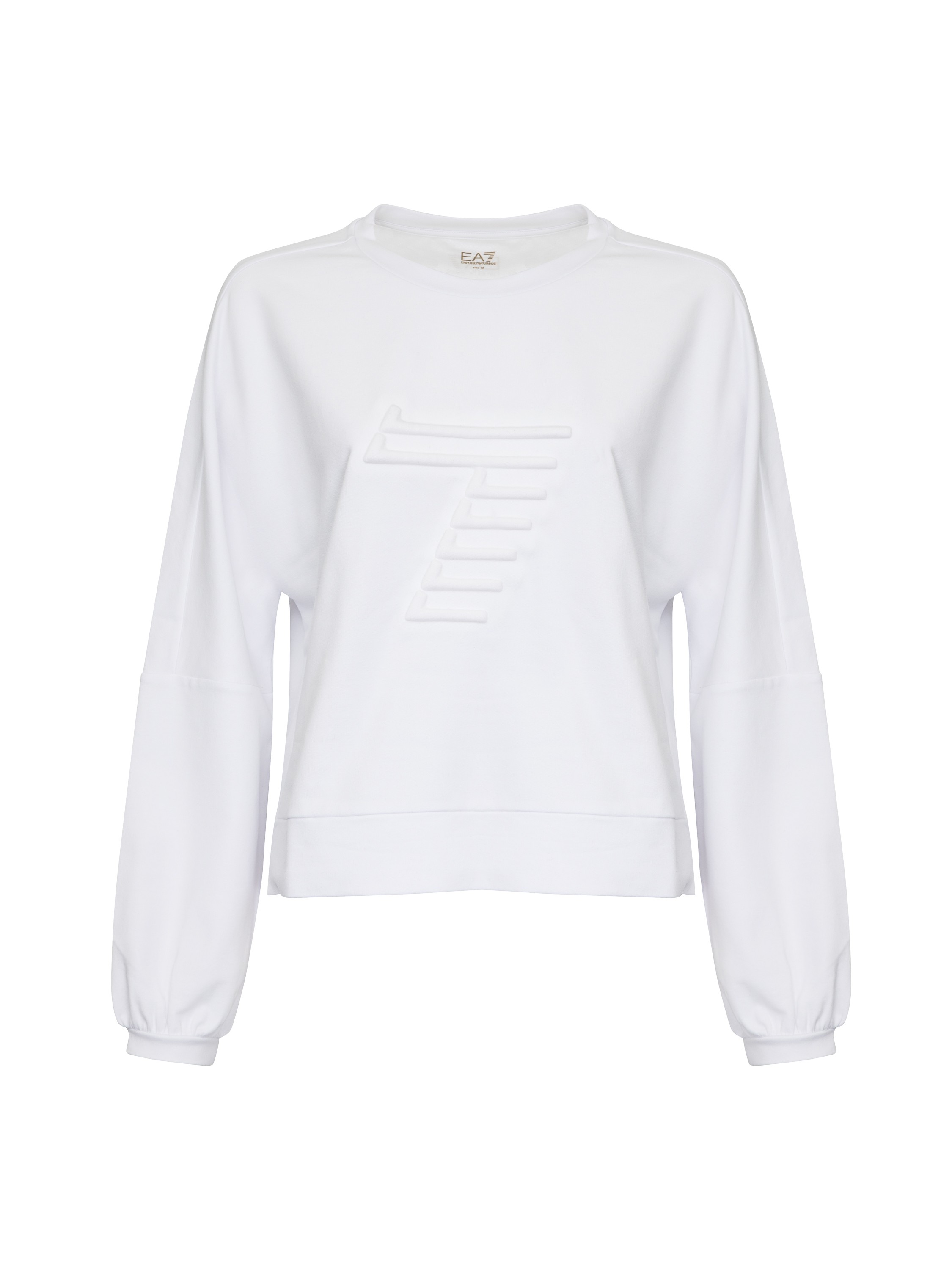 

Толстовка женская EA7 Emporio Armani 3RTM33TJLKZ белая 46 RU, Белый, 3RTM33TJLKZ