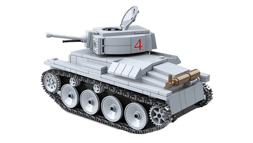 

Конструктор Танк Quan Guan LT vz.38 PZKPFW 38 (T) (535 детали), LT vz.38 PZKPFW 38 (T)