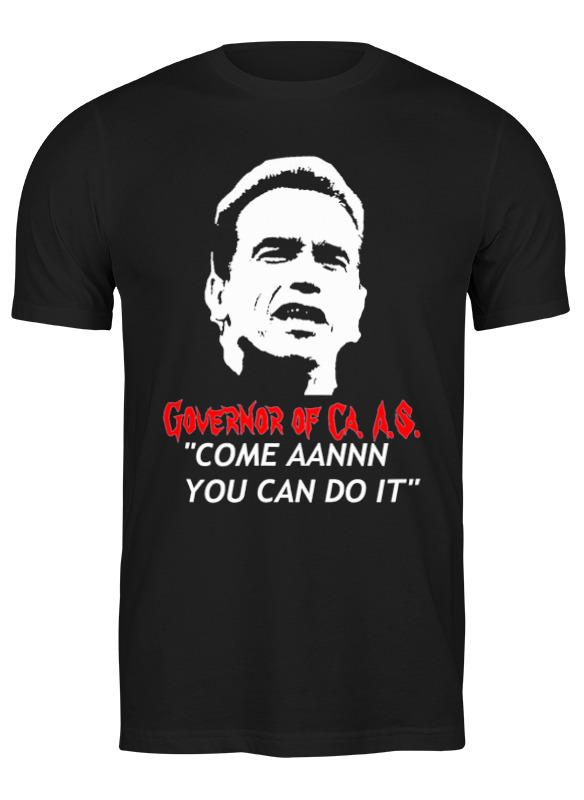 

Футболка мужская Printio Arnold schwarzenegger черная 2XL, Черный, Arnold schwarzenegger