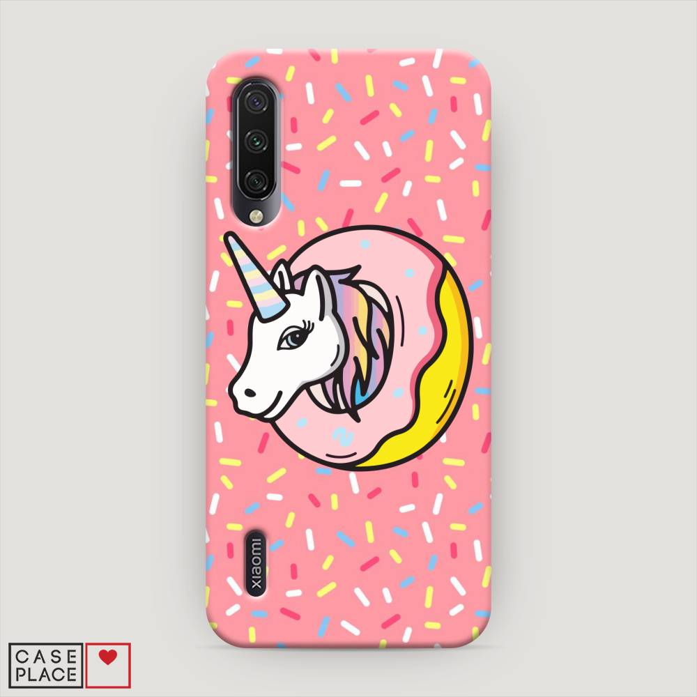 

Пластиковый чехол "Единорог в пончике" на Xiaomi Mi CC9E, 35920-1