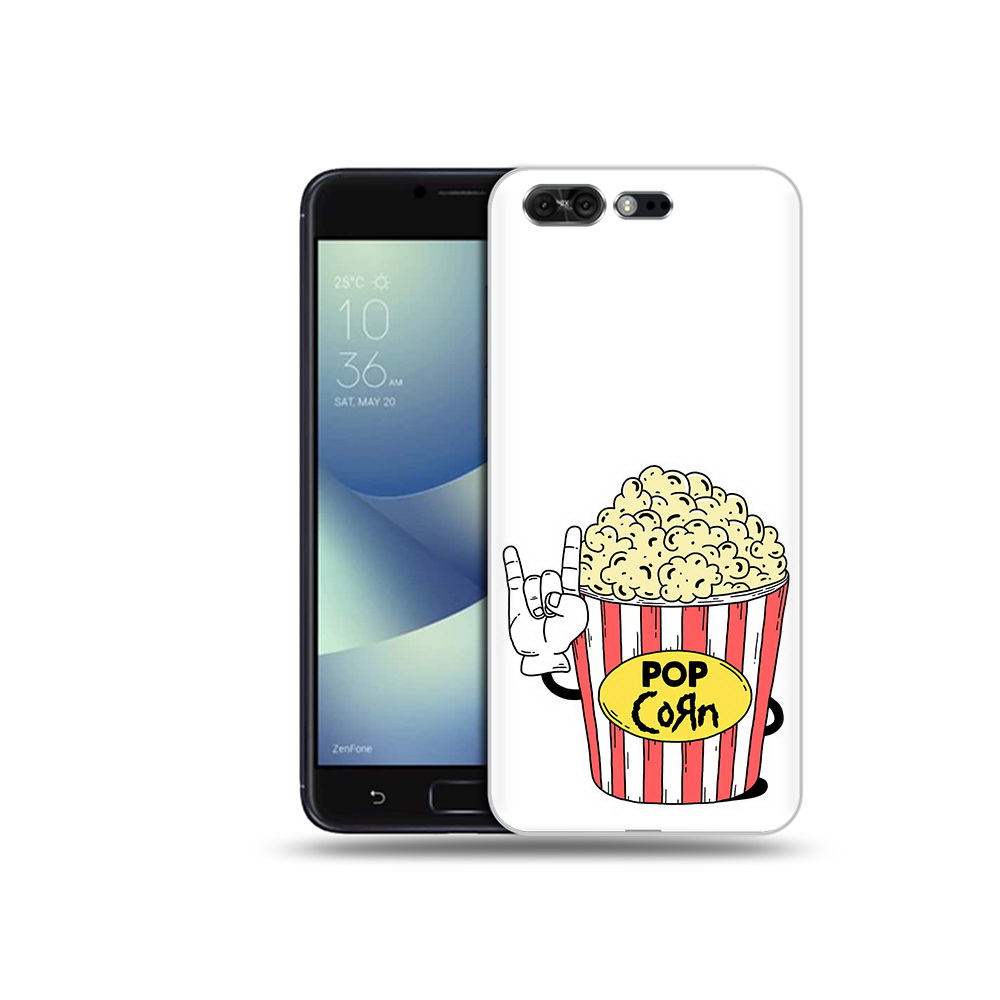 

Чехол MyPads Tocco для Asus ZenFone 4 Pro (ZS551KL) крутой попкорн, Прозрачный, Tocco