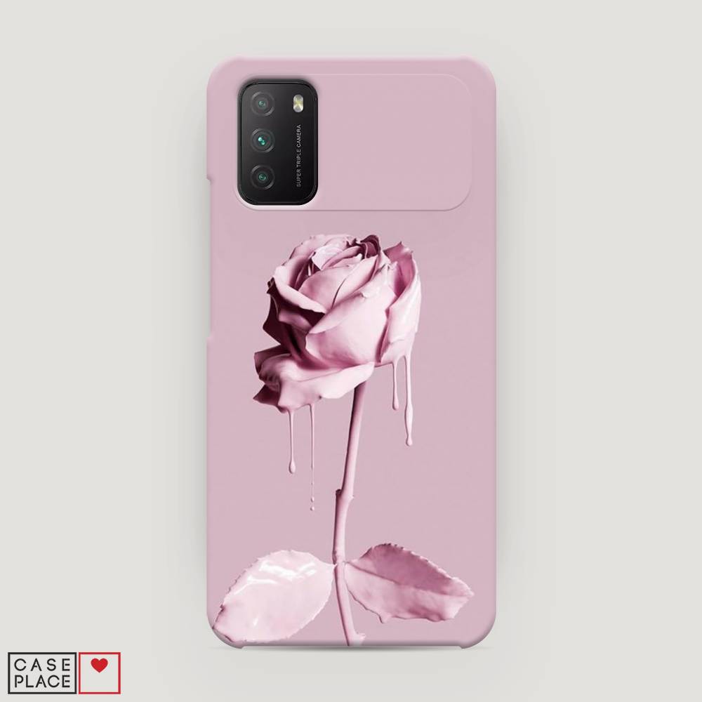 

Пластиковый чехол "Роза в краске" на Xiaomi Poco M3, 39520-6