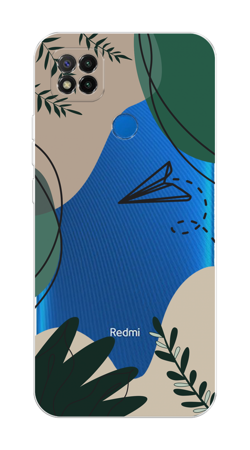 

Чехол на Xiaomi Redmi 9C "Secret Garden", Зеленый;бежевый;черный, 39050-1